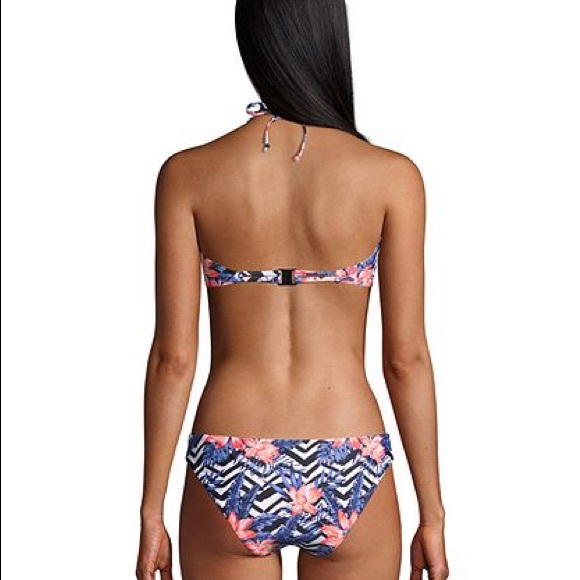 NWT Ripzone Alexandra Bandeau Swim Top Size L - Picture 2 of 6